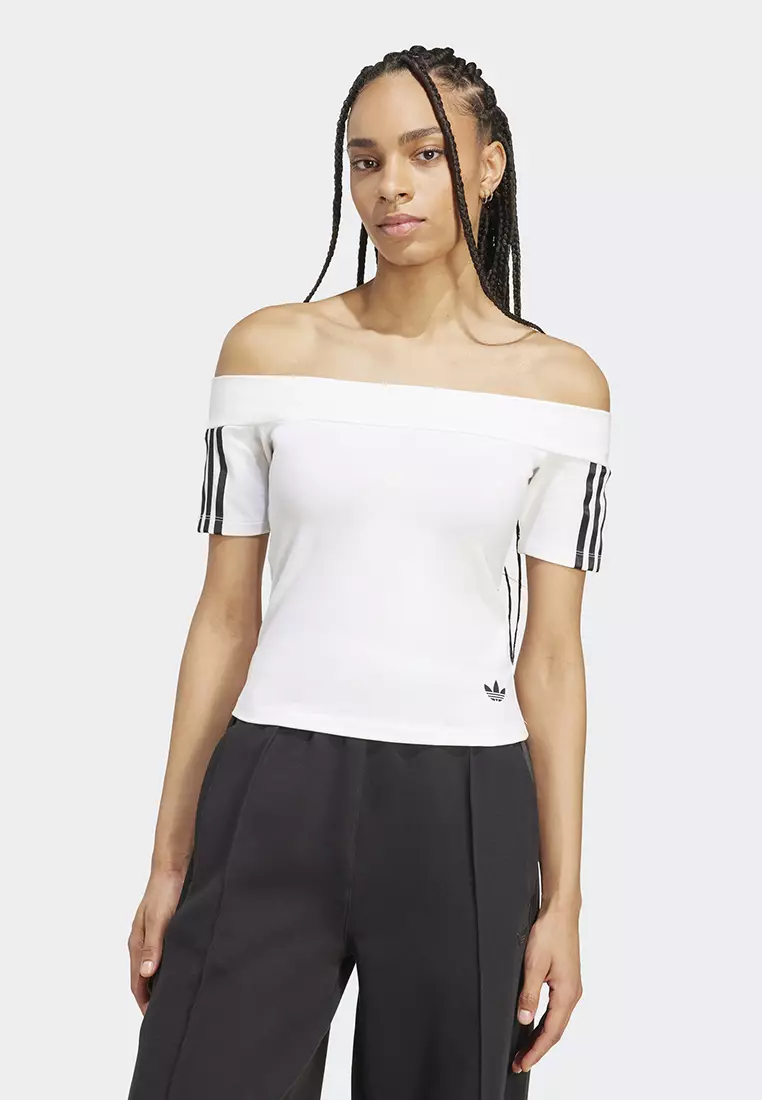 46% OFF ADIDAS Adicolor Bandeau Short Sleeve T-Shirt