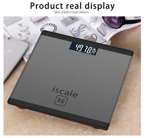 81% OFF 100% Original Smilee Iscale Digital LCD Electronic Tempered Glass bathroom weighing Scale