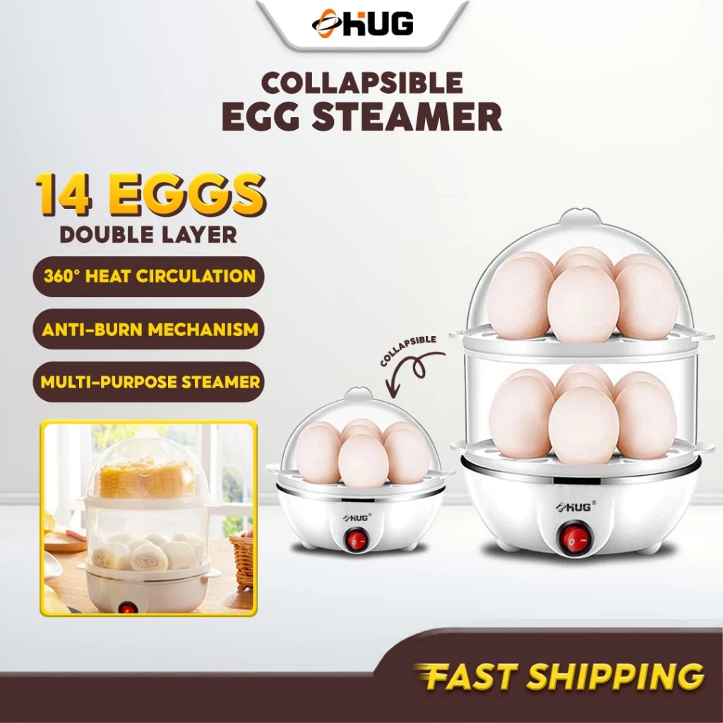 60% OFF Double Layer Mini Egg Steamer HP-615