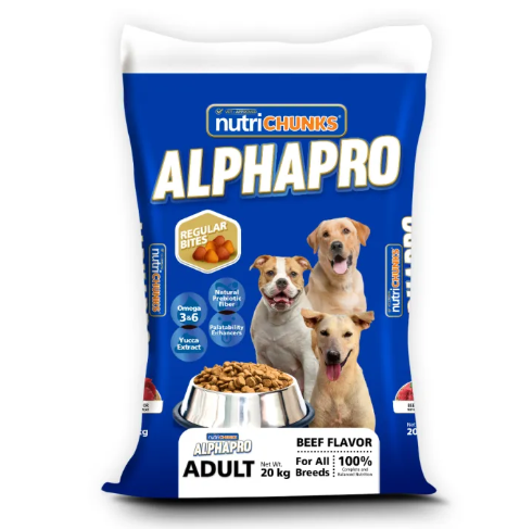 52% OFF 1kg NutriChunks Alpha Pro Regular Bites Small Bites Puppy BItes All Stages Adult Puppy Pet Dry Food Alphapro