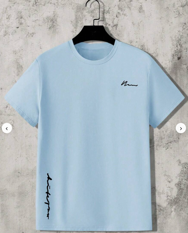 22% OFF Men's Casual Letter Print Short Sleeve T-Shirt, Summer