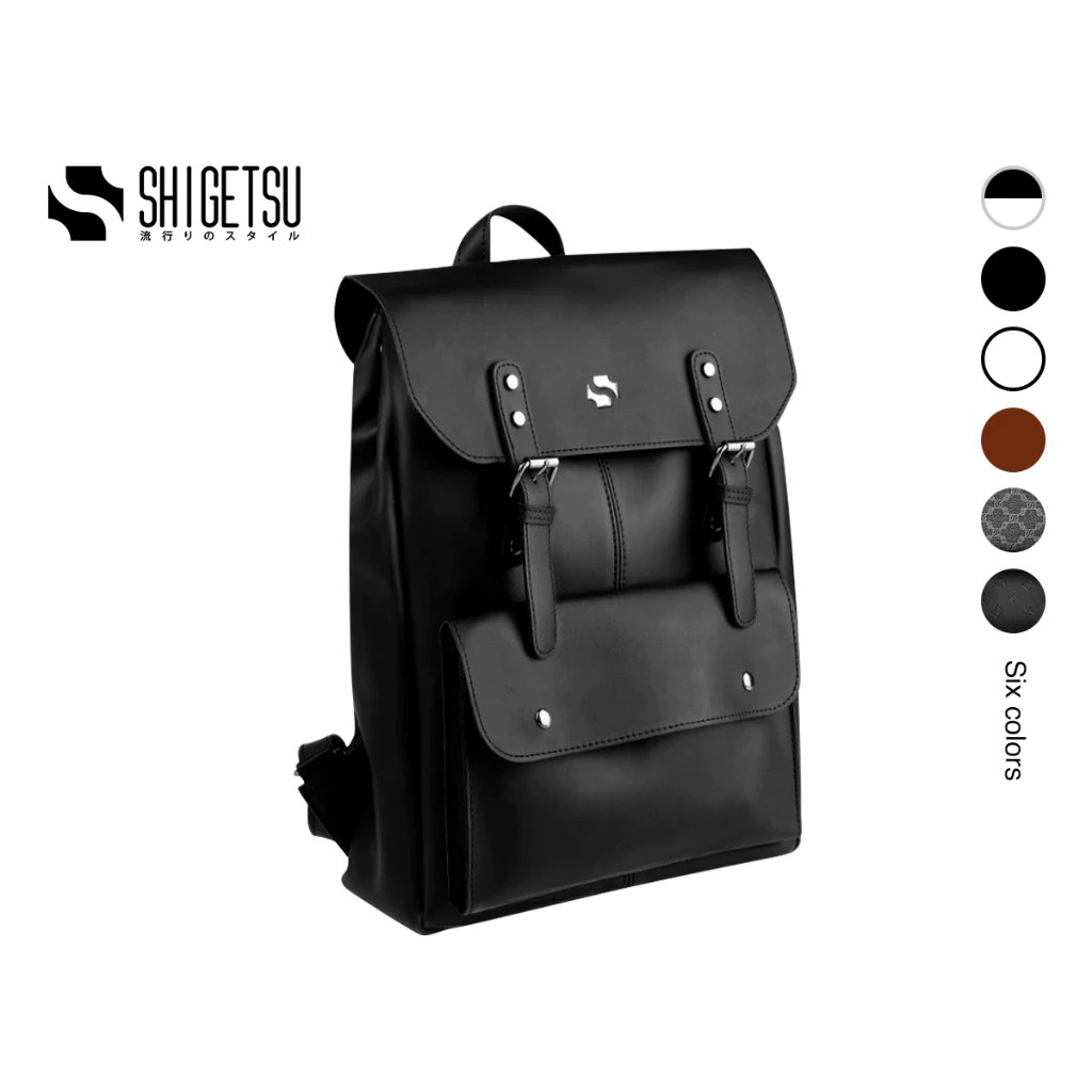 55% OFF Shigetsu HOKKAIDO Leather Backpack for School 14 INCHES men office bagpack