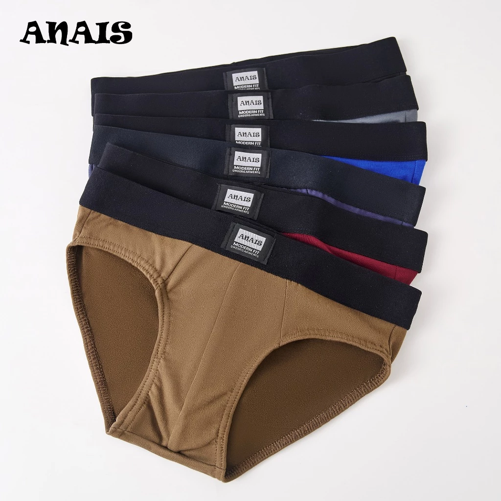 47% OFF NEW 3/6Pcs brief for men sale Men's Underwear Briefs Stretchable&High Quality brief