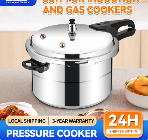 68% OFF Steel Pressure Cooker Multi-Function Non-Stick Cooker Capable Of Steaming, Stewing, Boiling, And Fast Cooking Anti Scald Handle Safety Valve