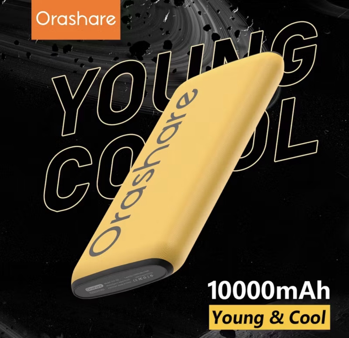 66%OFF ￼Orashare Powerbank Slim 2.1A Fast Charging Portable 10000-20000mAh