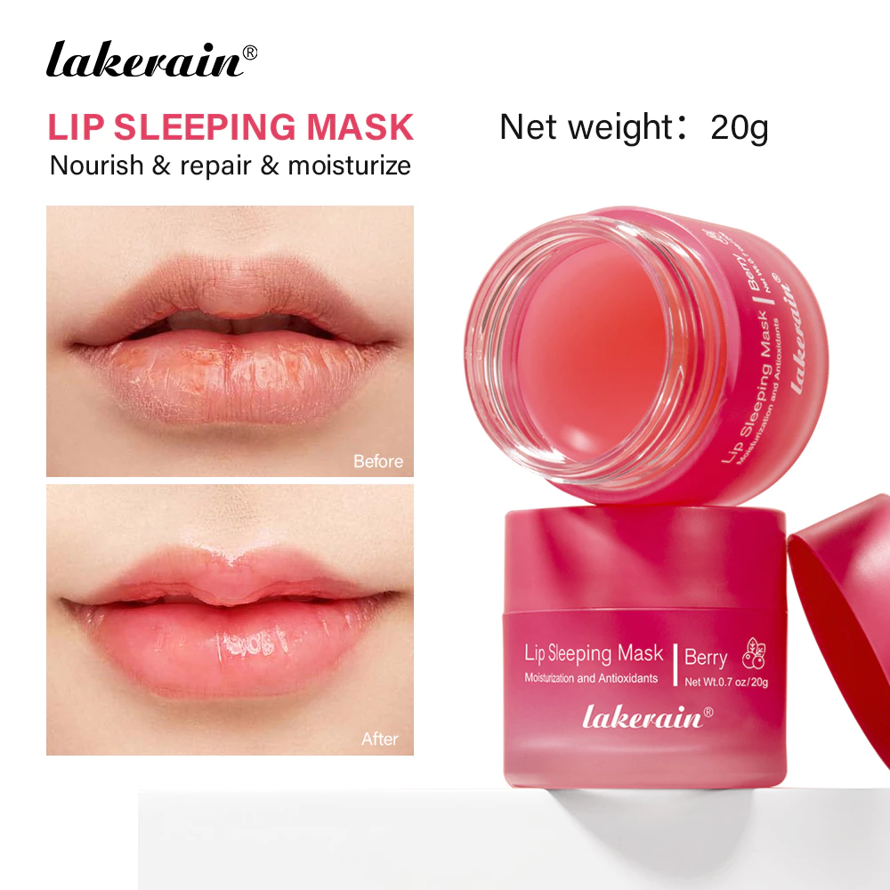 60% OFF Lakerain Lip Sleeping Mask Nourish & Repair & Moisturize 20g