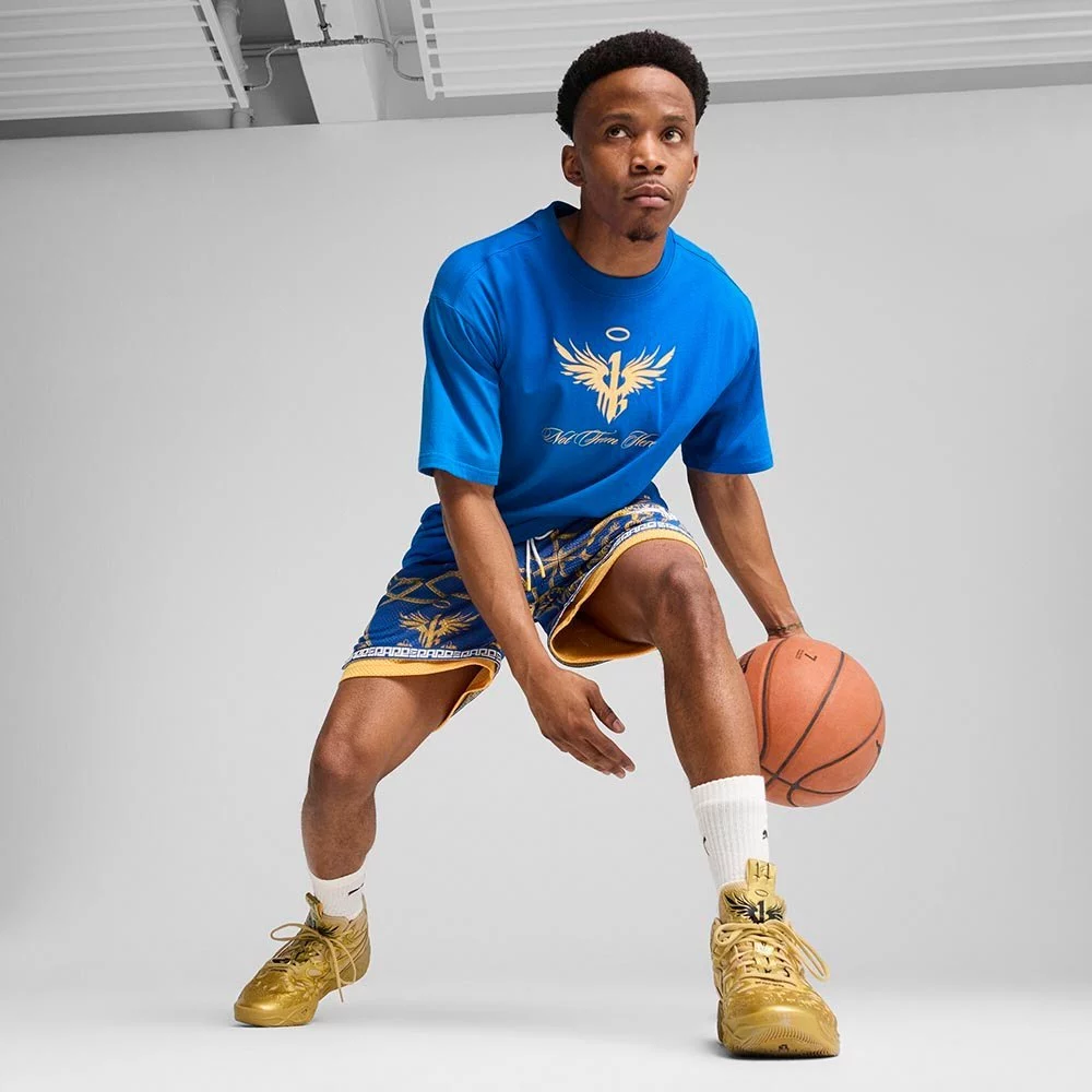 40% OFF PUMA Melo Golden Basketball Tee Men