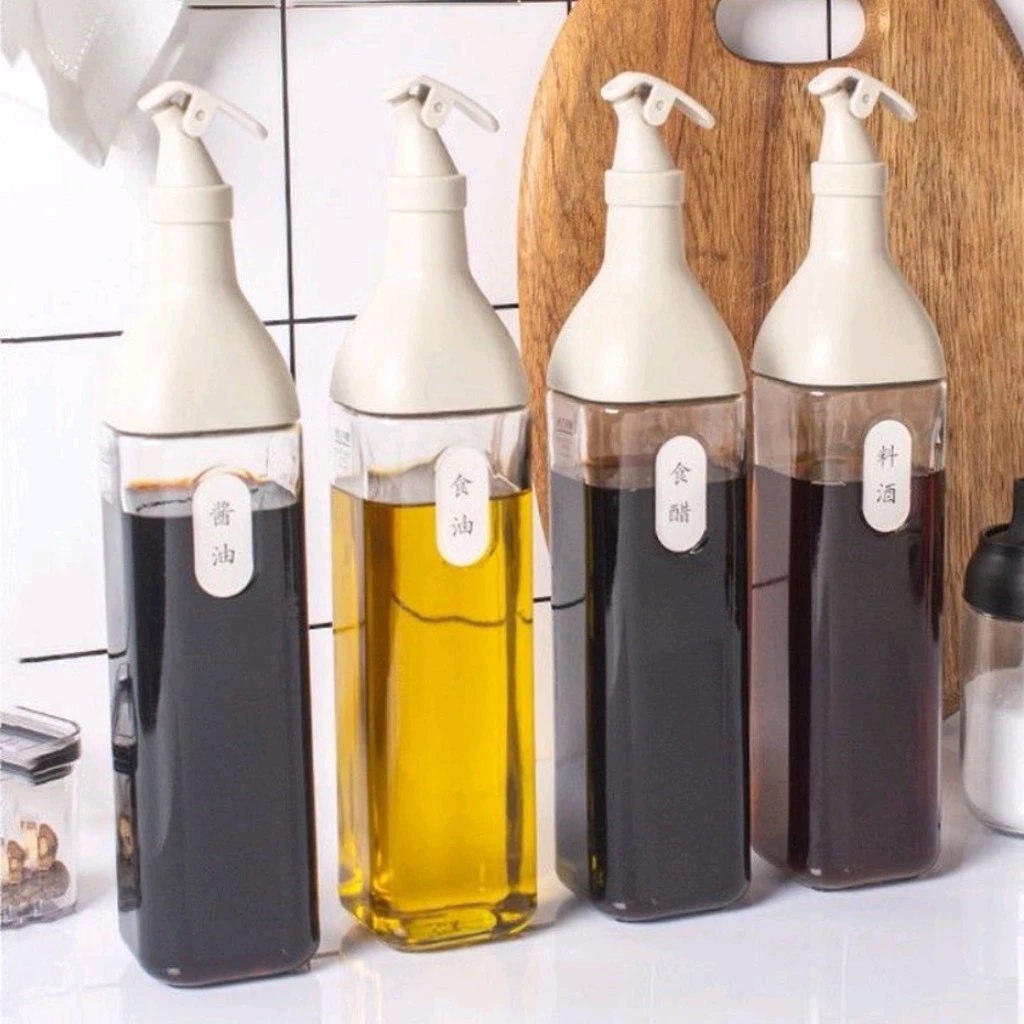 35% OFF Glass oil Pot Leak-Proof Seasoning Bottle Oil Bottle Soy Sauce Vinegar Sesame Oil Cooking Dispenser