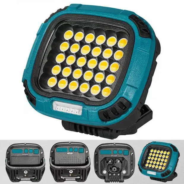 55% OFF Multi-functional Maintenance Work Light Super Bright Charging Bank Outdoor Camping Light COB Floodlight Support Light