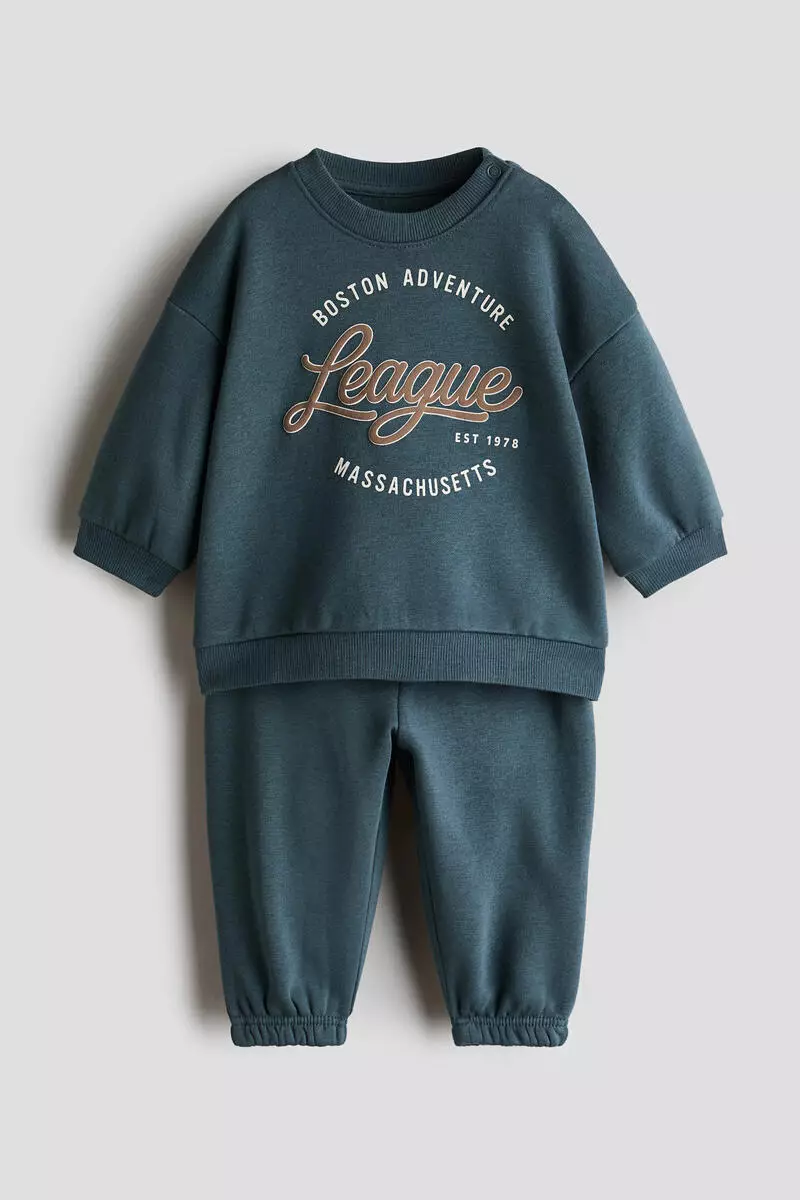 20% OFF 2-piece printed sweatshirt set