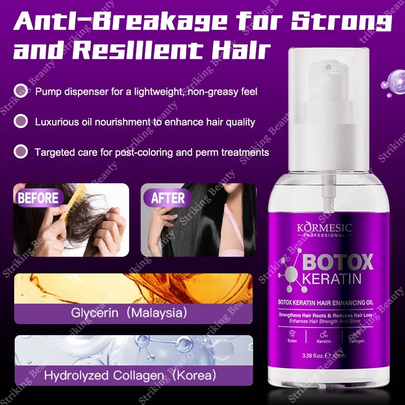66% OFF Botox Keratin Moroccan Hair Care Essential Oil Capsule Repair Damaged Hair Anti Frizzy Essence Hair Care Serum Set Hair Treatment