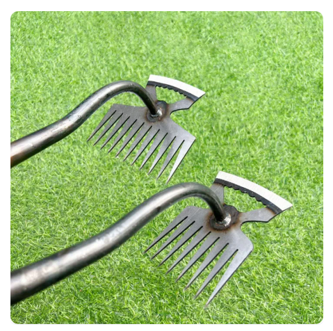 66% OFF Garden Weeder 11 Teeth Thicken Manganese Steel Dual Purpose Weeding Tool Weeding Artifact
