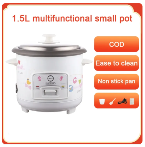 52% OFF rice cooker 1.5L/2L/3L rice cooker mini rice cooker multifunction electric cooker