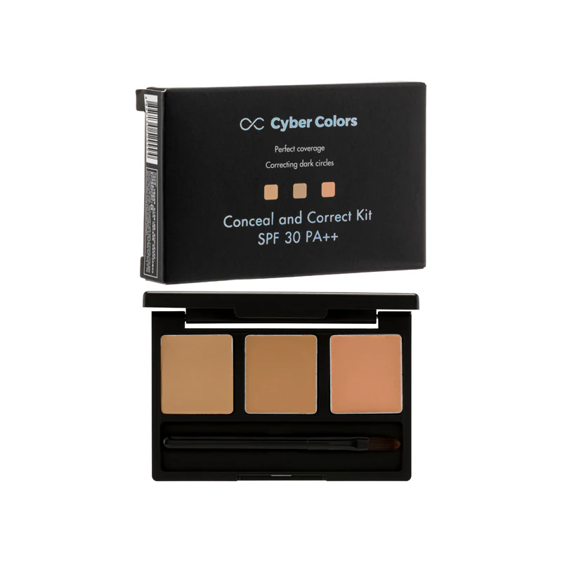 21% OFF Cyber Colors Conceal And Correct Kit SPF30 PA++ 4.5 G