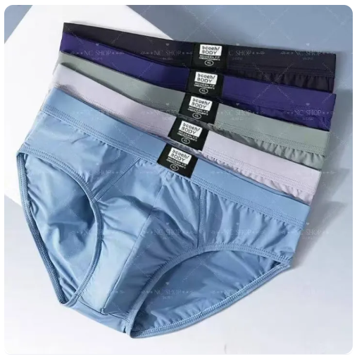 45% OFF 6 PCS Men's plain briefs inside garter Cotton Underwear High Quality brief for men's