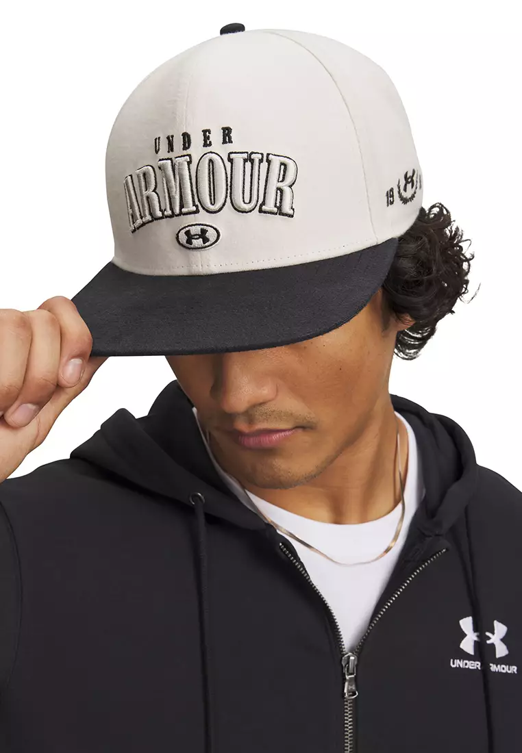 48% OFF Under Armour Essential High Flat Brim Hat
