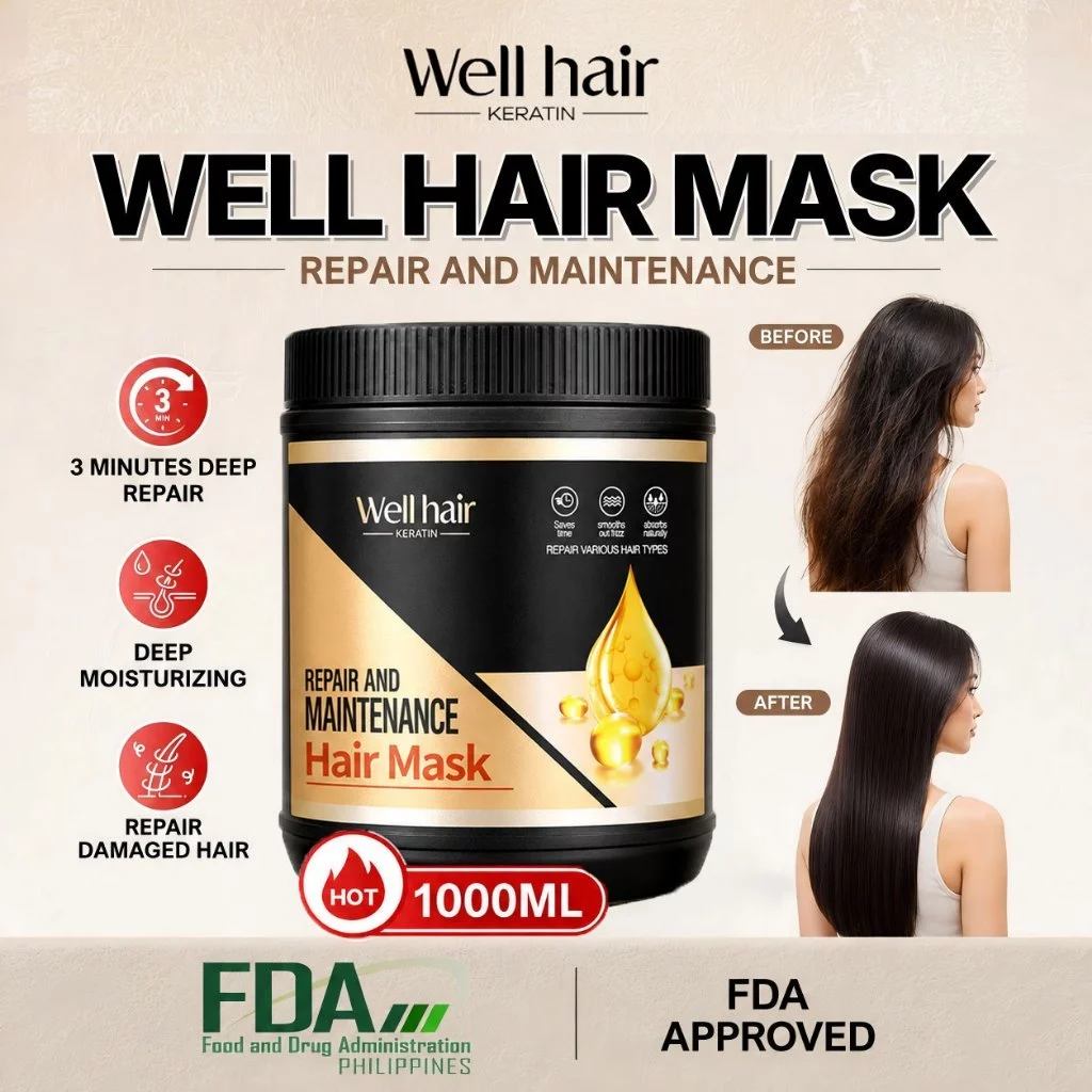 35% OFF Bremod WELL Hair Mask Care Treatment Damage Frizzy Maintenance Moisturize 1Kg WH-H002