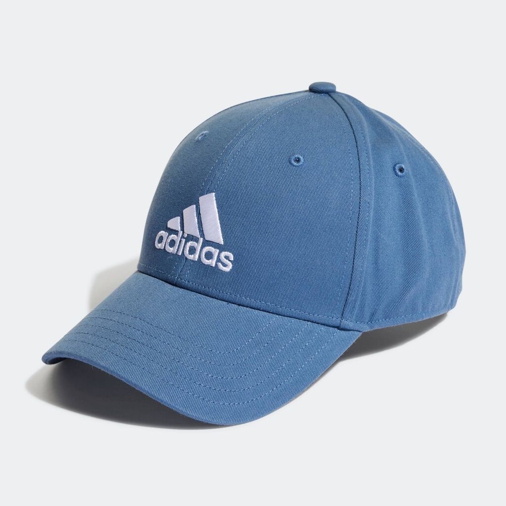 25% OFF Adidas Running COTTON BASEBALL CAP Unisex Blue HN1067