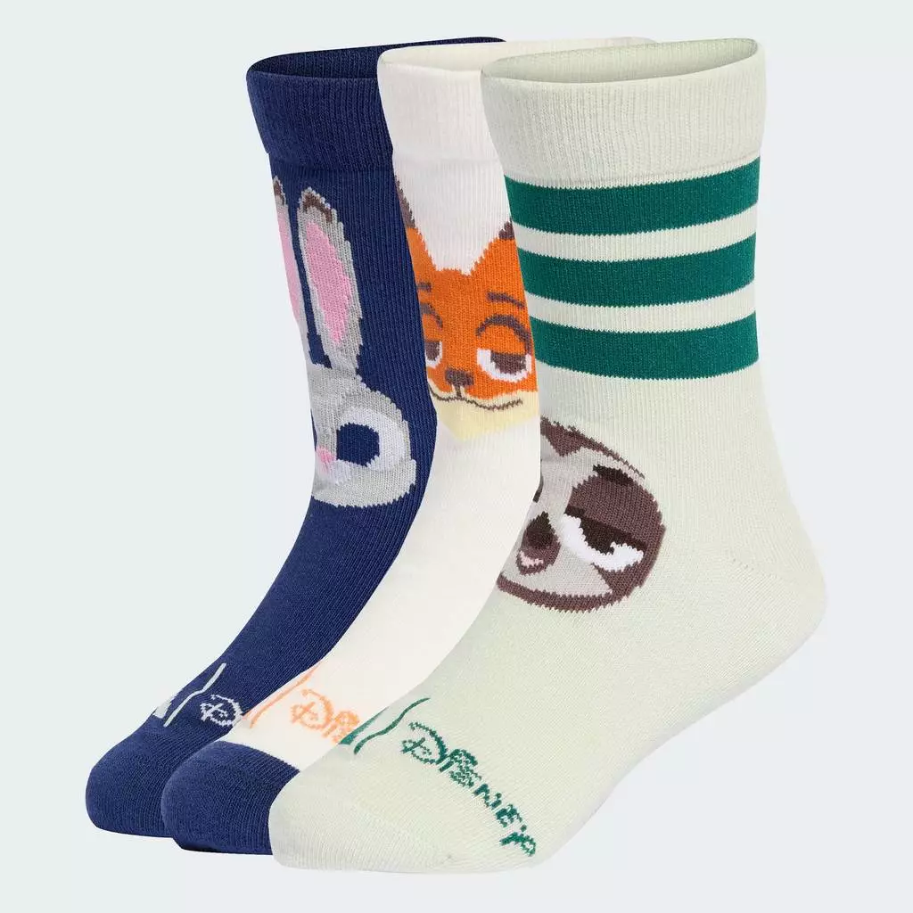 50% OFF adidas Lifestyle ADIDAS DISNEY SOCKS Women White KA9877