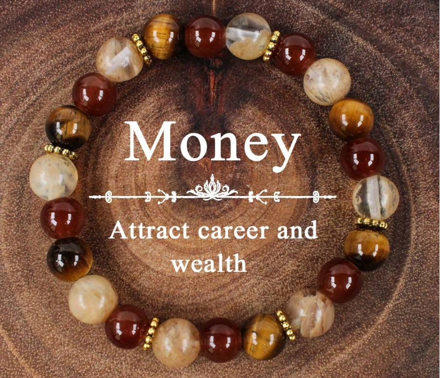 19% OFF Stone Bracelets For Women Tiger Eye Stone Red Agate Citrine Bracelet For Women November Birthstone Jewelry Fengshui Music Festivals Term Begins Meditation Money Luky Bracelet Teacher Valentines Day Mimi Gifts Bracelet,Mom,Mother,Mother's Day,Gift