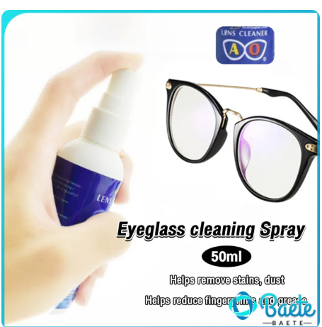 61% OFF 50ml Lens Cleaner Premium Lens Cleaning Spray for Eyeglasses Sunglasses Camera Lens Wiper Liquid