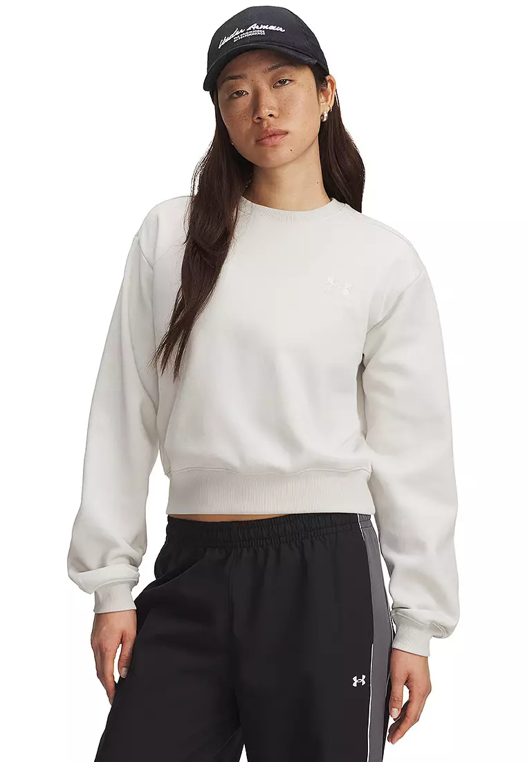 40% OFF Under Armour Icon Vida Fleece Crew Sweatshirt