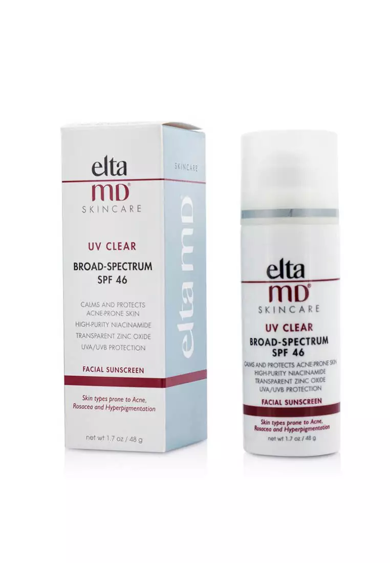 15% OFF Eltamd - Uv Clear Facial Sunscreen Spf 46 - For Skin Types Prone To Acne, Rosacea & Hyperpigmentation 48g/1.7oz
