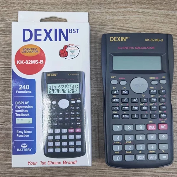 38% OFF Multifunctional Scientific Calculator With Batteries Simple Portable School Supplies Stationery