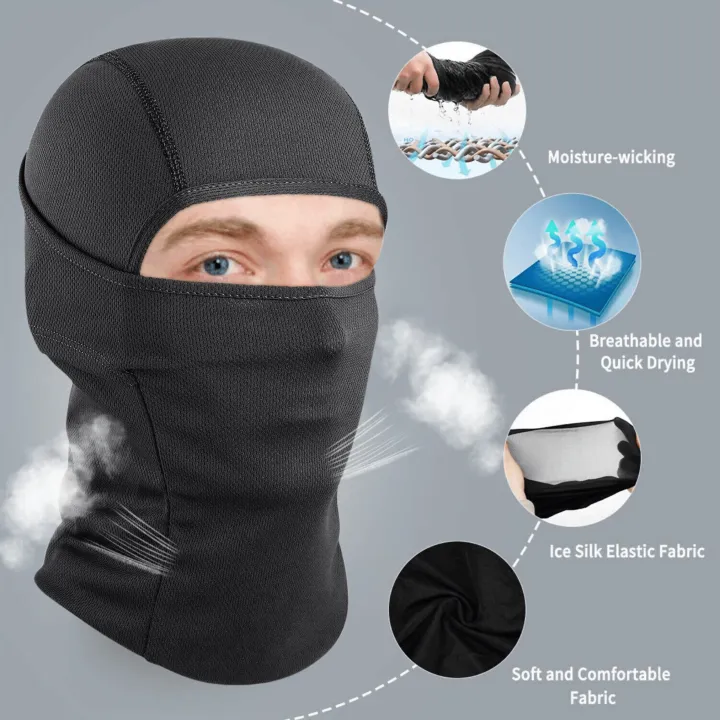 72% OFF Buy 1 Take Another Motorcycling Balaclava Multifunctional Cooling System Technology UV Ray Proctection