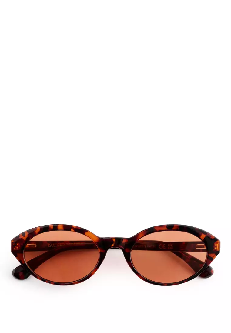 60% OFF Oval-Frame Sunglasses