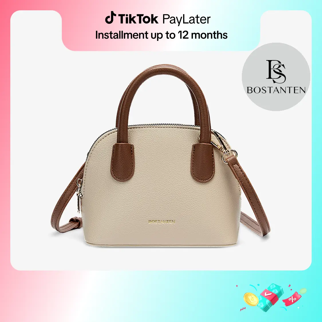 20% OFF Bostanten Fashion Sling Bag Women Shoulder Bag