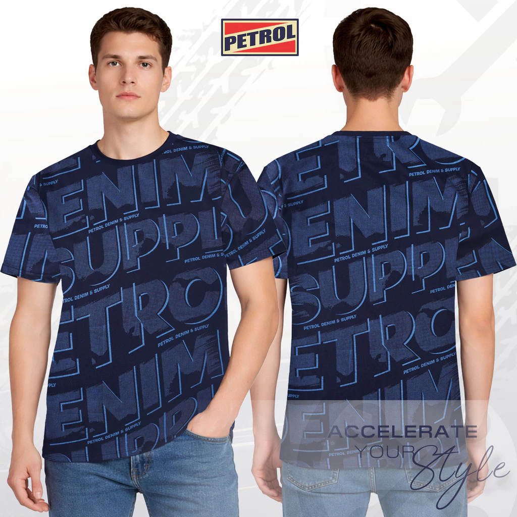 50% OFF Petrol Men's Basic Tees Slim Fitting 195312-U (Navy)