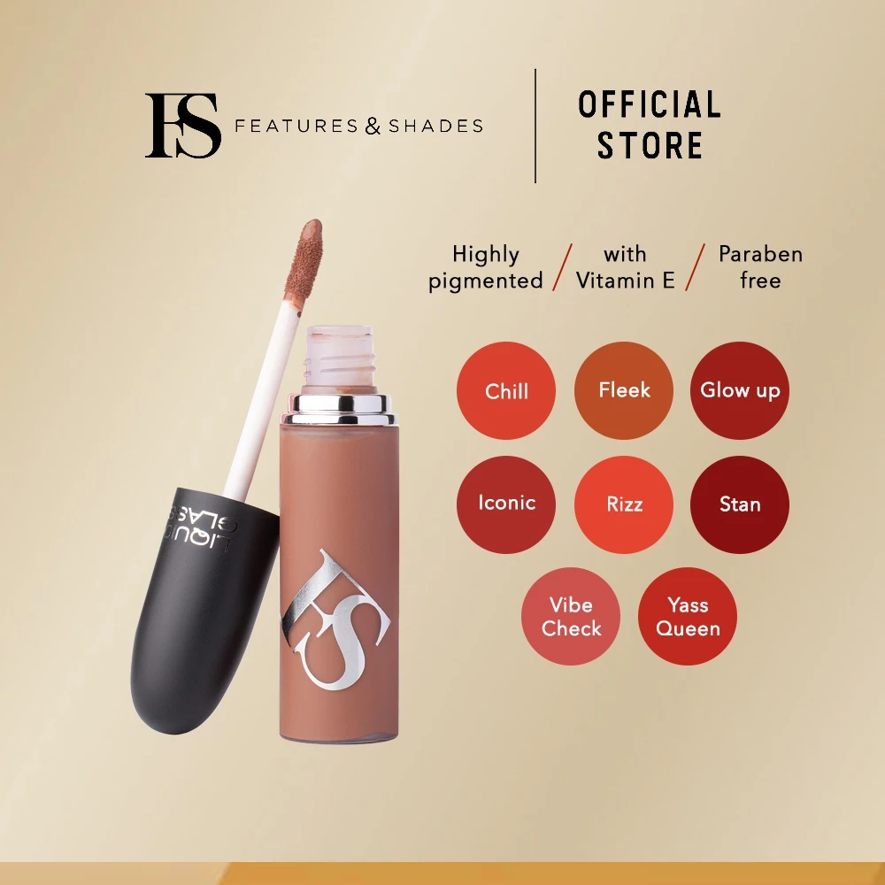 50% OFF FS Features & Shades Liquid Glass (Pigmented, Glossy, Vitamin E)