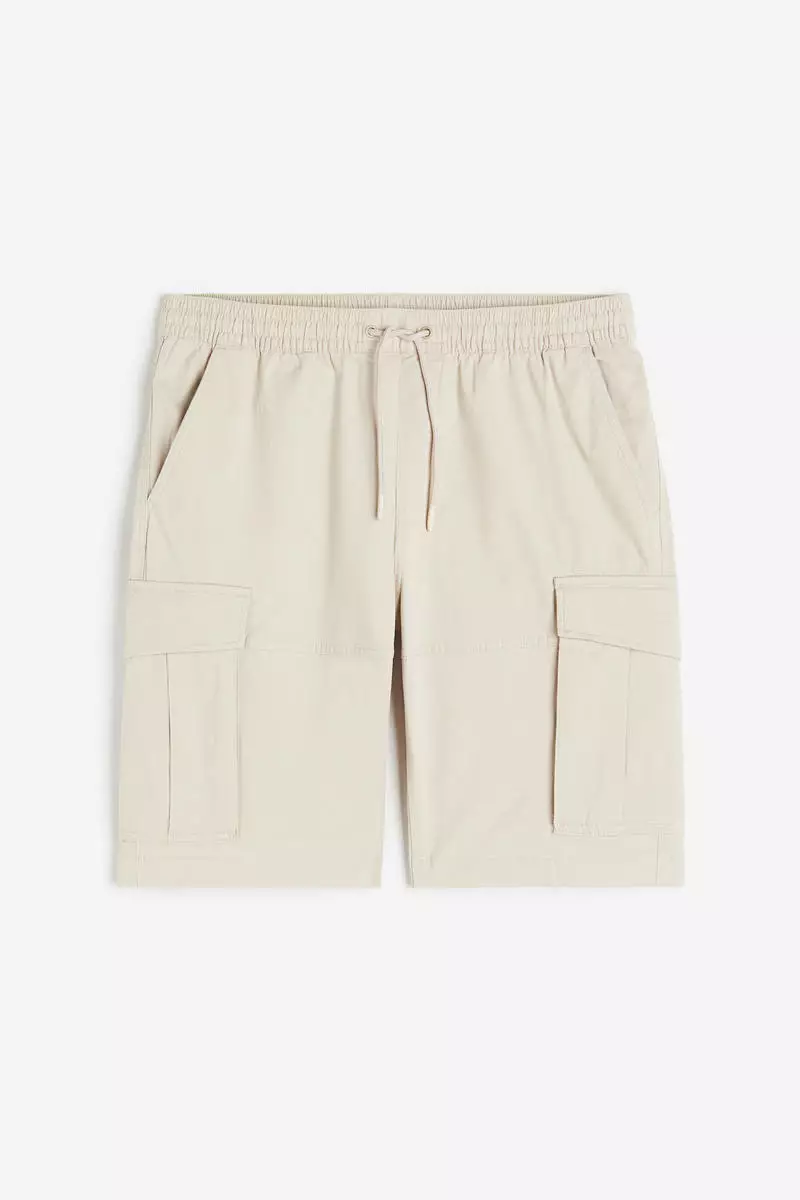 62% OFF Regular Fit Cotton cargo shorts