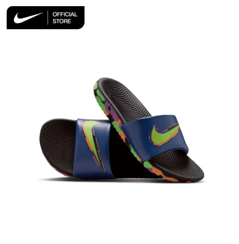 26% OFF Nike Older Kids' Kawa SE Slides - Black [IM5714-001]