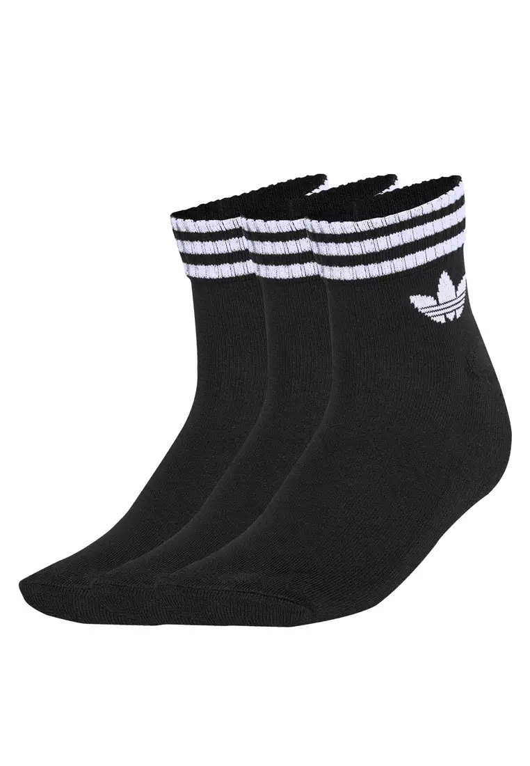 50% OFF ADIDAS 3-Stripes Ankle Socks 3 Pairs