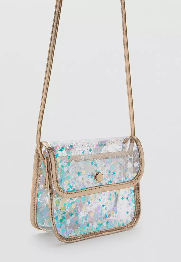 62% OFF Glitter Transparent Bag