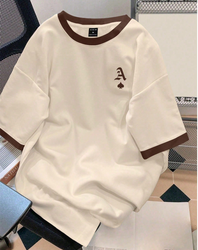 24% OFF Manfinity Joysei Men's Casual Round Neck Short Sleeve T-Shirt With Playing Card Print