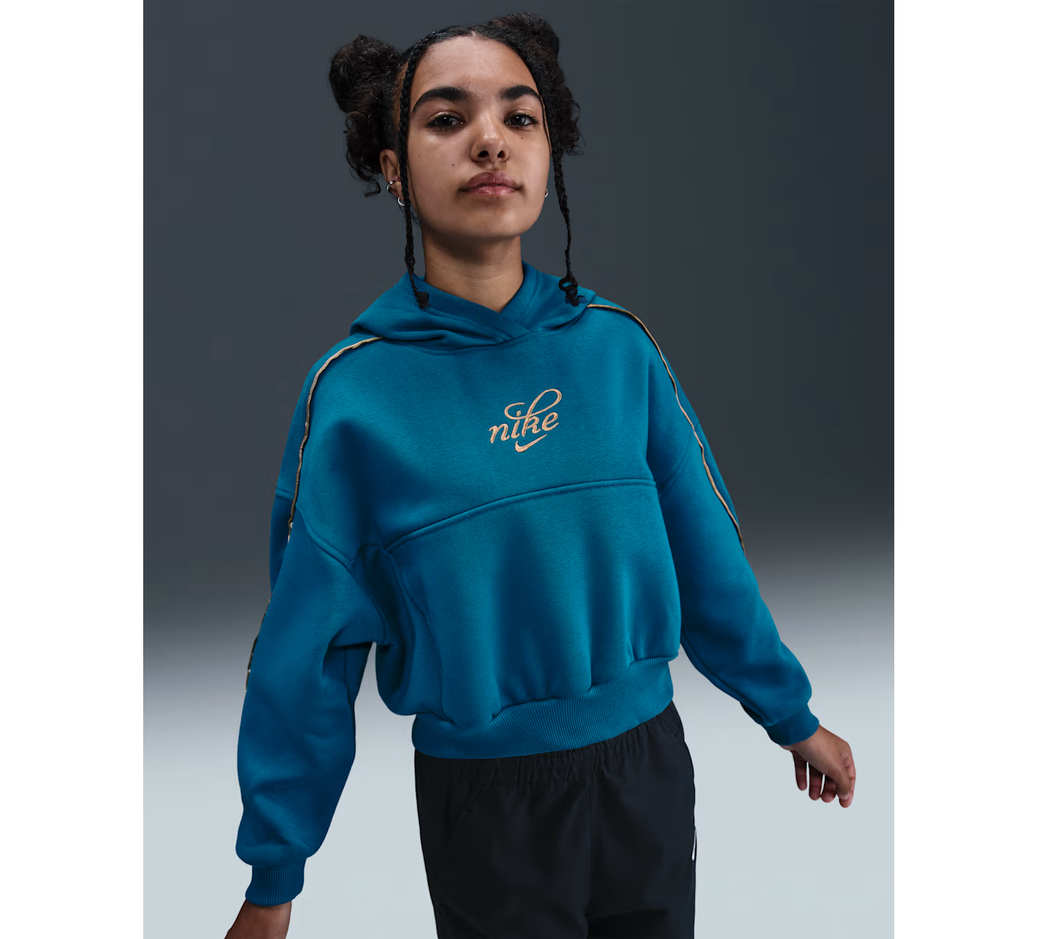 50% OFF Nike Sportswear Club Fleece Older Kids' (Girls') Boxy Hoodie