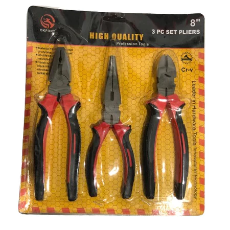 63% OFF 4PCS 4-in-1 Multi-Function Circlip Pliers Set in 7-Inch for Retaining and Snap Ring Removal