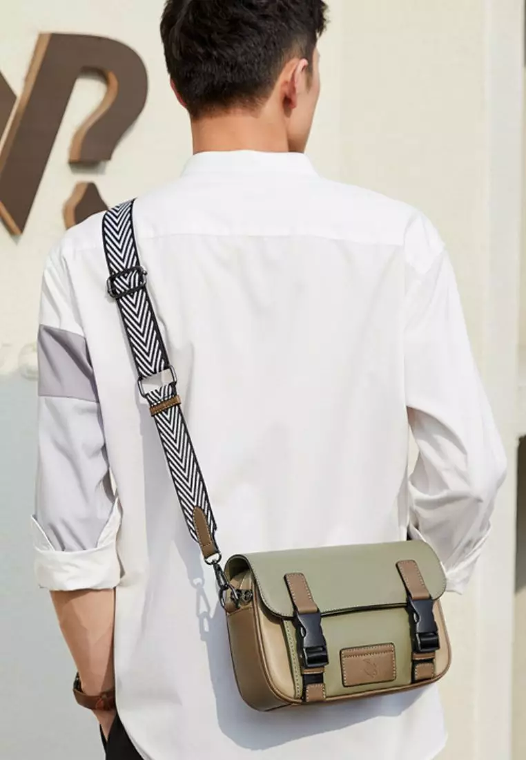 38% OFF Swiss Polo Casual Messenger Bag / Crossbody Bag / Sling Bag - Green