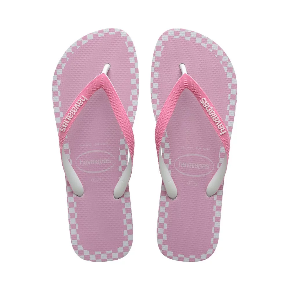 55% OFF Havaianas Top Checkmate Ice Grey/Pink