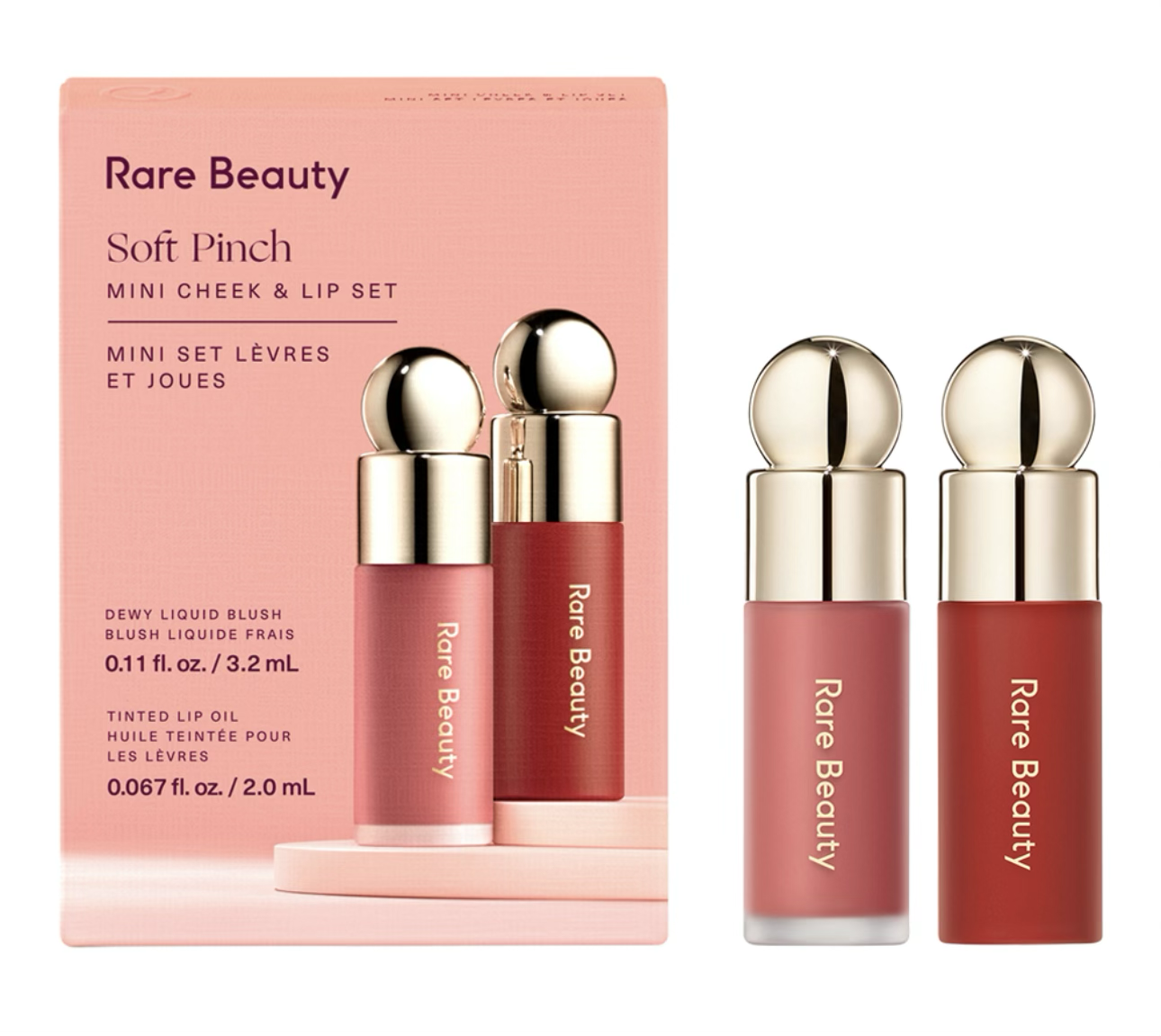 40% OFF Rare Beauty Soft Pinch Mini Cheek & Lip Set (Limited Edition)
