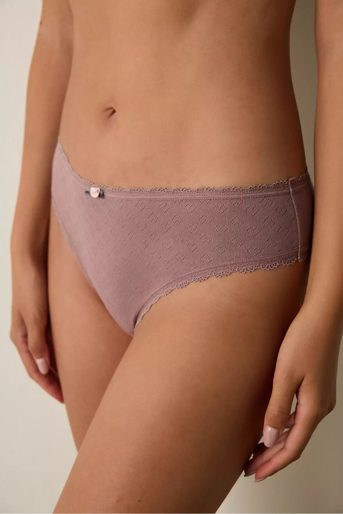 14% OFF Penti Light Brown Pointel Low Waist Panties