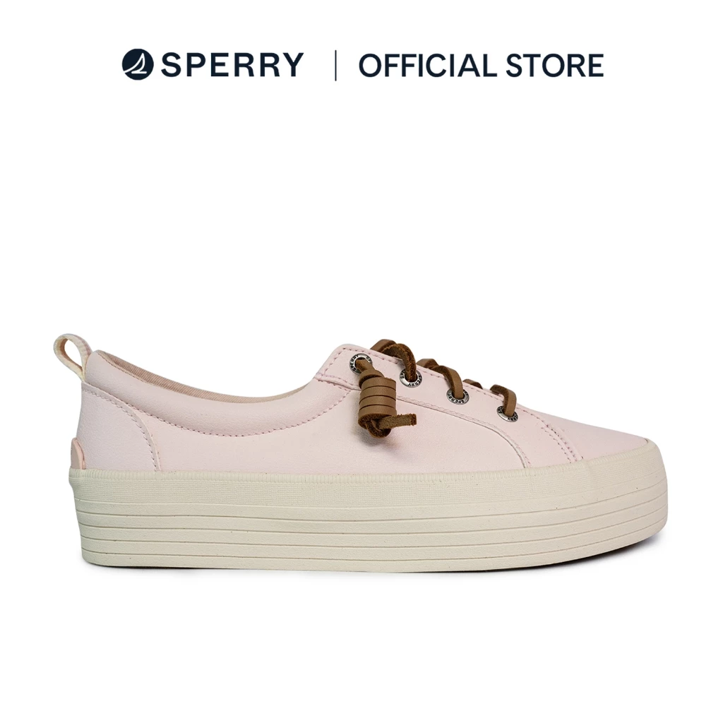 45% OFF Sperry Women's Wave LTT Platform Leather Sneakers - Soft Pink/Off White (25S01152)