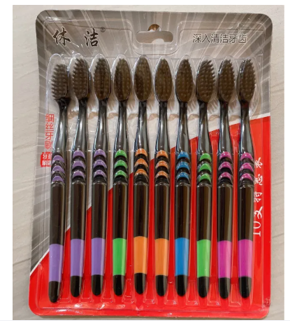 38% OFF 10 PCS Ultra Soft Original Toothbrush Pack of 10 Model Classic Deep Clean Medium Toothbrush