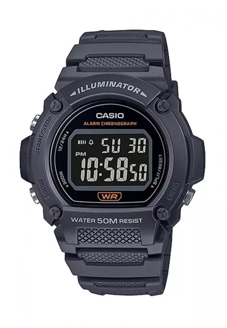 27% OFF Digital Watch W-219H-8B