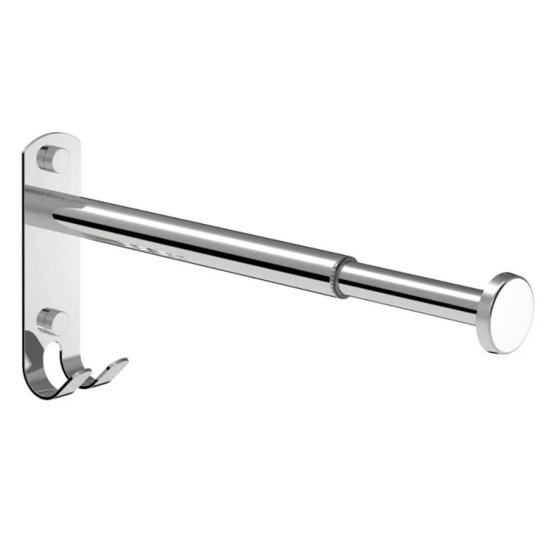 41% OFF Cloth Hanger Storage Rack Stainless Steel Balcony Drying Foldable Punch-free Hanger