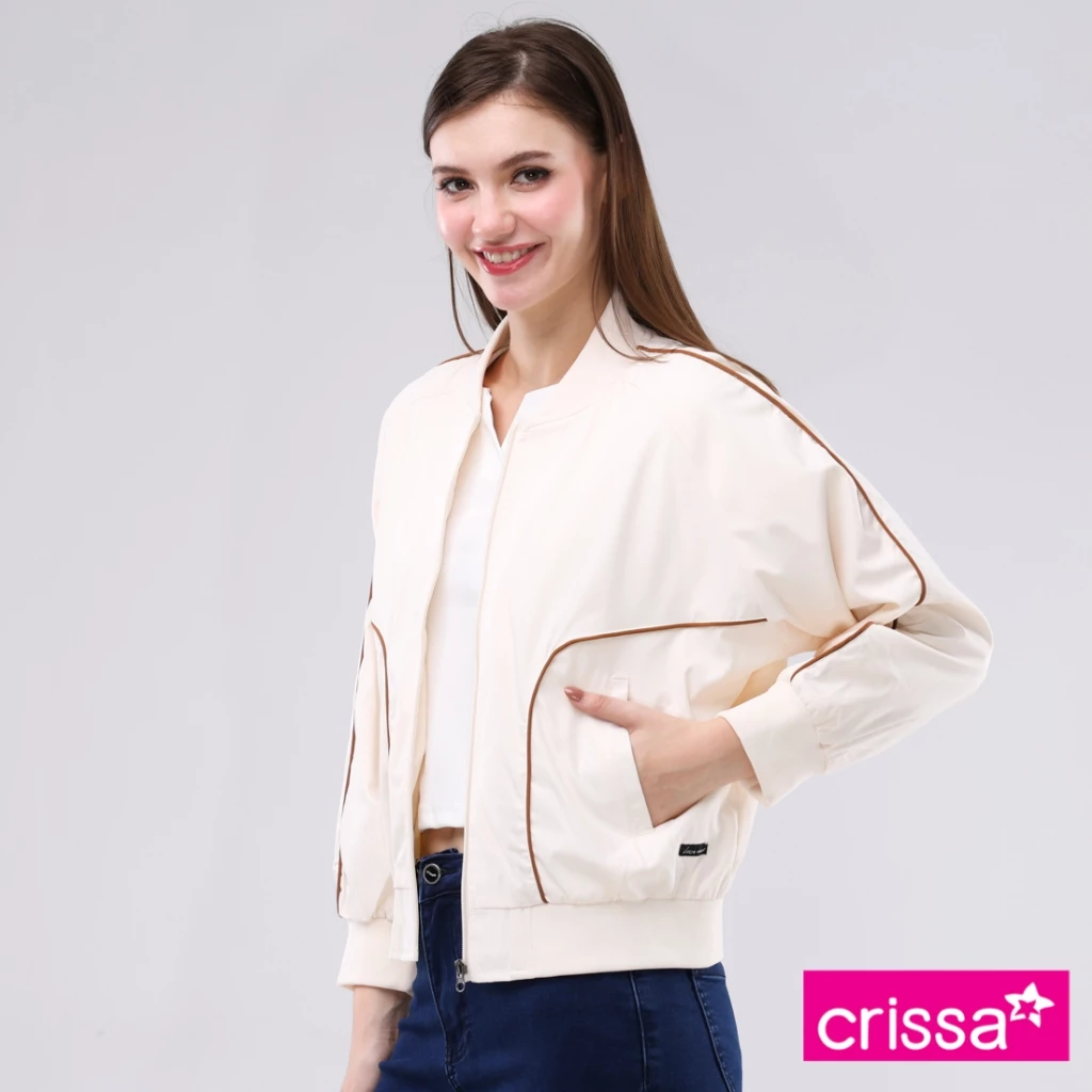 35% OFF Crissa Bomber Jacket CLT30-0200 [Jacket]