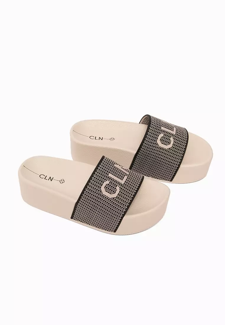 23% OFF Luna Flatform Slides